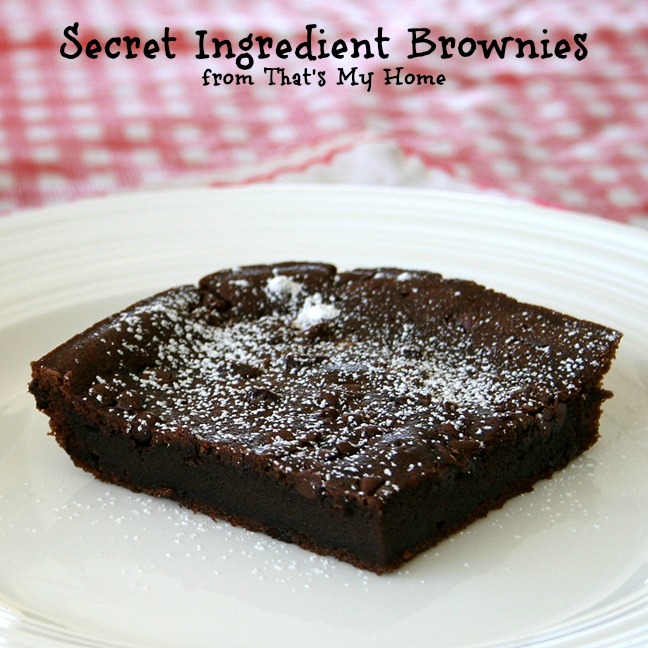 black bean brownies aka secret ingredient brownies