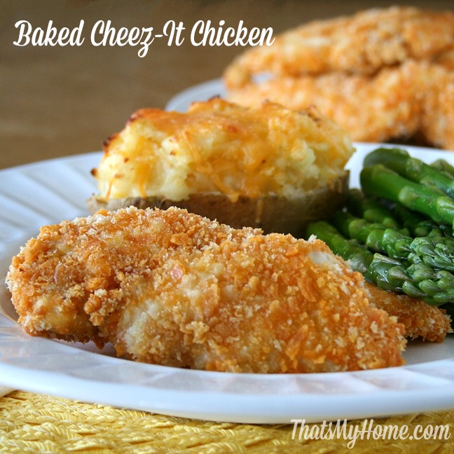 Baked Cheez-It Chicken