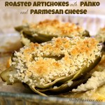 Roasted Baby Artichokes with Parmesan and Panko from That's My Home