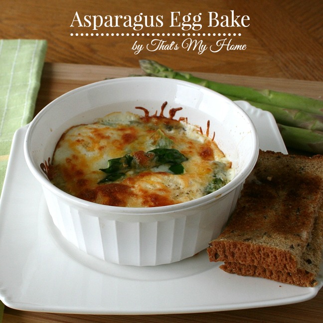 Asparagus Egg Bake from That's My Home