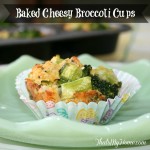 Baked Cheesy Broccoli Cups from That's My Home