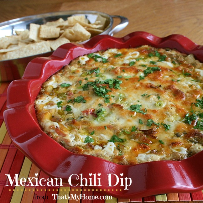 Mexican Chili Dip from That's My Home