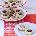 Strawberry Jam Cookies from That's My Home