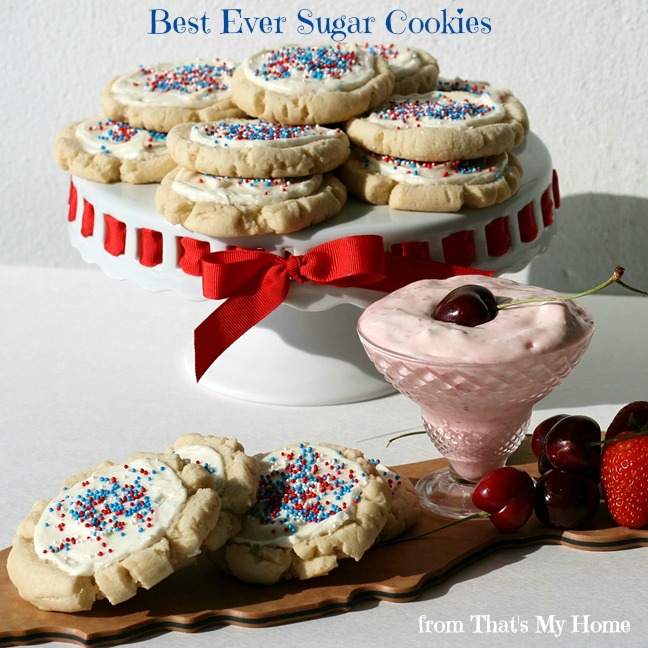 Best Ever Sugar Cookies from That's My Home