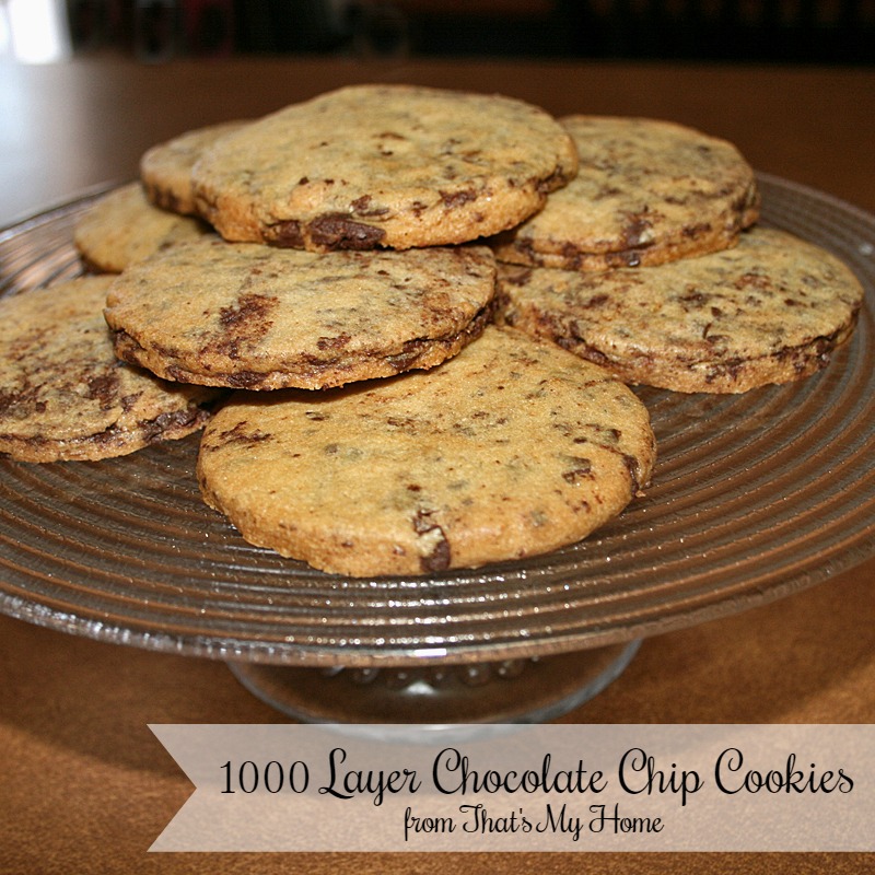 1000 Layer Chocolate Chip Cookies