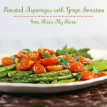 Roasted Asparagus with Grape Tomatoes